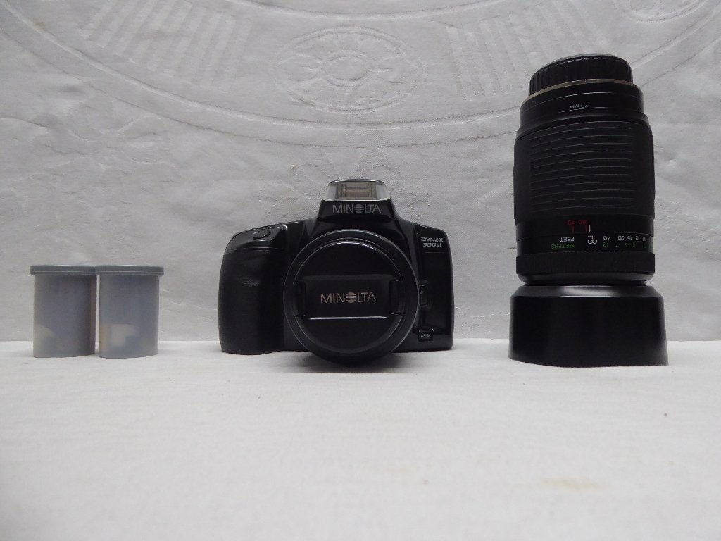 Minolta Dynax 300si | spiegelreflexcamera | foto camera, Ophalen of Verzenden, Zo goed als nieuw, Spiegelreflex, Minolta