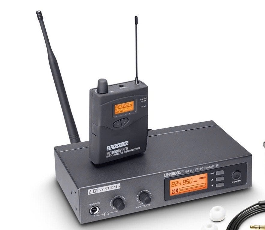 LD Systems MEI 1000 G2 In-Ear Monitoring Systeem Rack Montag, Ophalen of Verzenden, Zo goed als nieuw, Minder dan 5 kanalen