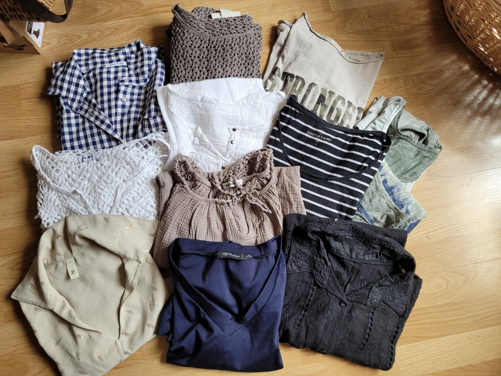 leuk groot kledingpakket maat 38/40 (M), Verzenden, Zo goed als nieuw