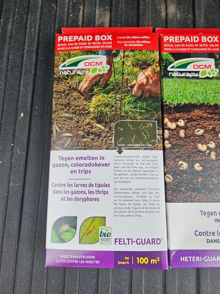 DCM Felti-Guard Aaltjes tegen emelten, coloradokever, 1000m2, Ophalen of Verzenden