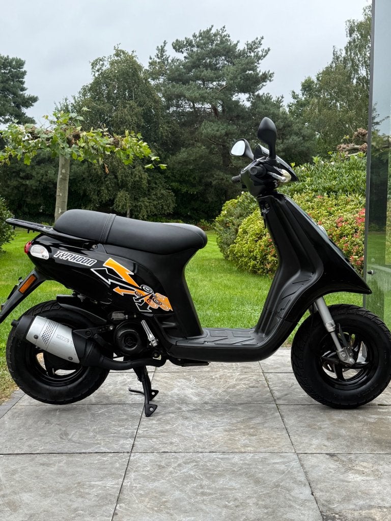 ⭐️Piaggio Typhoon Storm Glans Zwart Leovince Brom 8120 km⭐️, Niet ingevuld, Niet ingevuld, Niet ingevuld