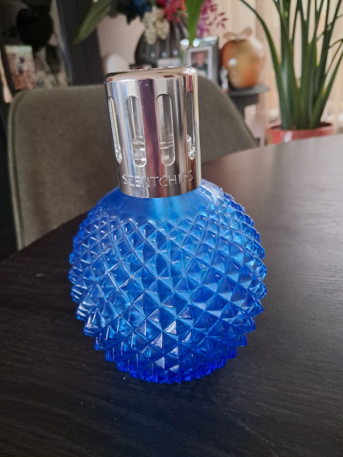 Scentchips Geurflesje Blauw - Nieuw, Ophalen of Verzenden, Nieuw, Blauw, Glas