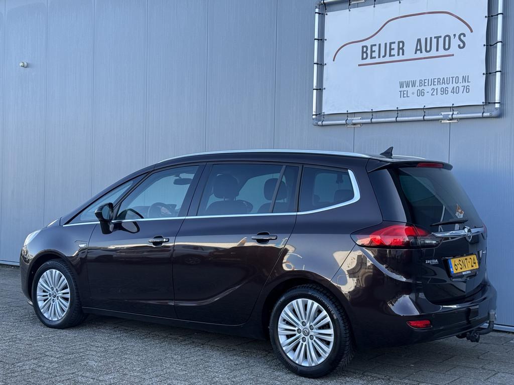 Opel Zafira Tourer 1.4 Design Edition Navigatie/Trekhaak/Cam, Auto's, Opel, Euro 5, Stof, Gebruikt, 4 cilinders