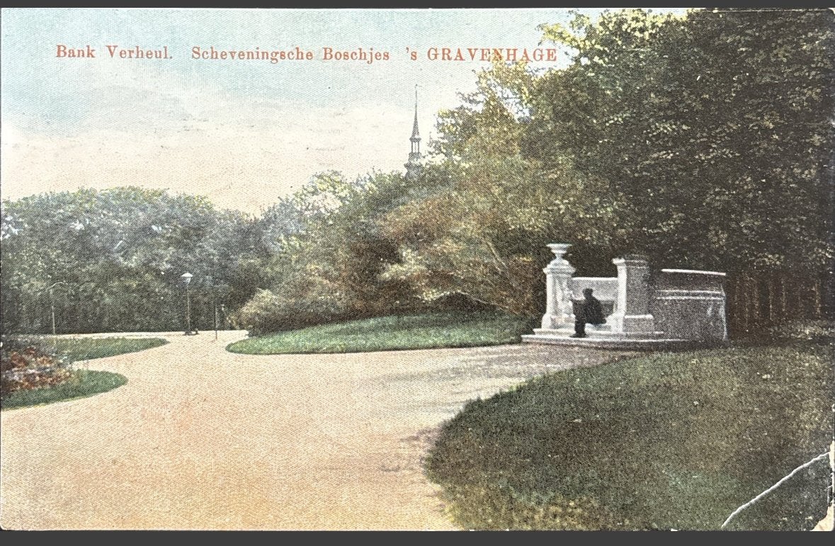 Den Haag, bank verheul, Ophalen of Verzenden, Voor 1920, Gelopen, Zuid-Holland