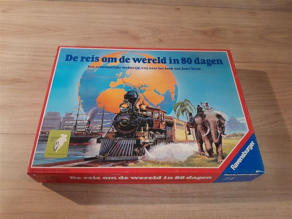de reis om de wereld in 80 dagen - s5849, Verzenden, Zo goed als nieuw