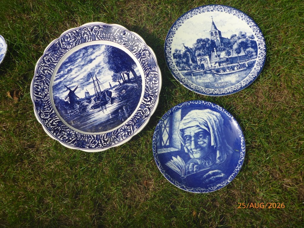 delfs blauw, Antiek en Kunst, Antiek | Wandborden en Tegels, Ophalen of Verzenden