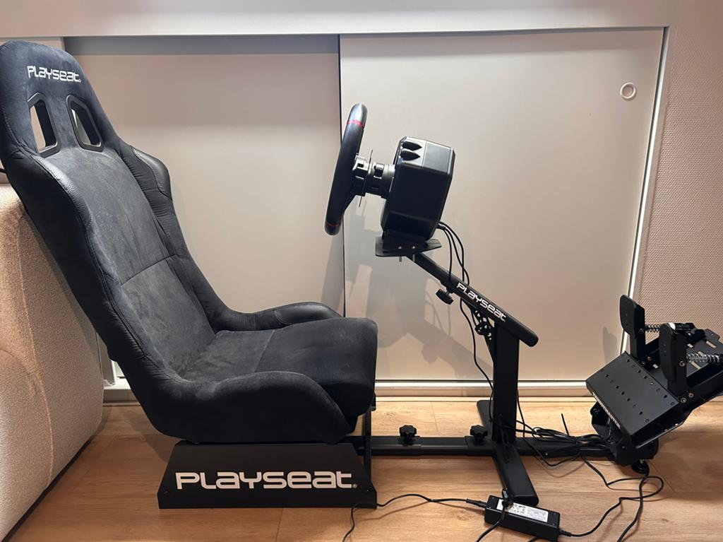 Playseat evolution + Thrustmaster T598, Ophalen, Zo goed als nieuw, Playseat of Racestoel, PlayStation 5