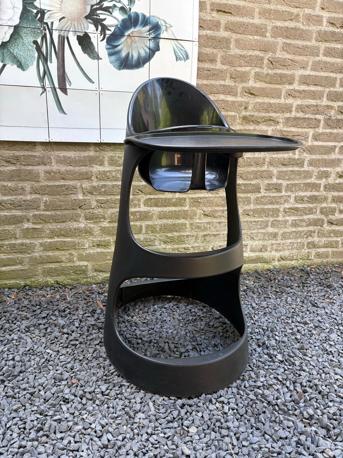 Leopard kinderstoel IKEA zwart met eetblad, Kinderen en Baby's, Kinderstoelen, Ophalen, Gebruikt, Overige typen, Afneembaar eetblad