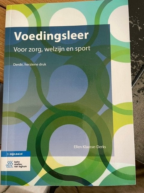 Voedingsleer, Ophalen of Verzenden, Zo goed als nieuw, Overige niveaus, Nederlands