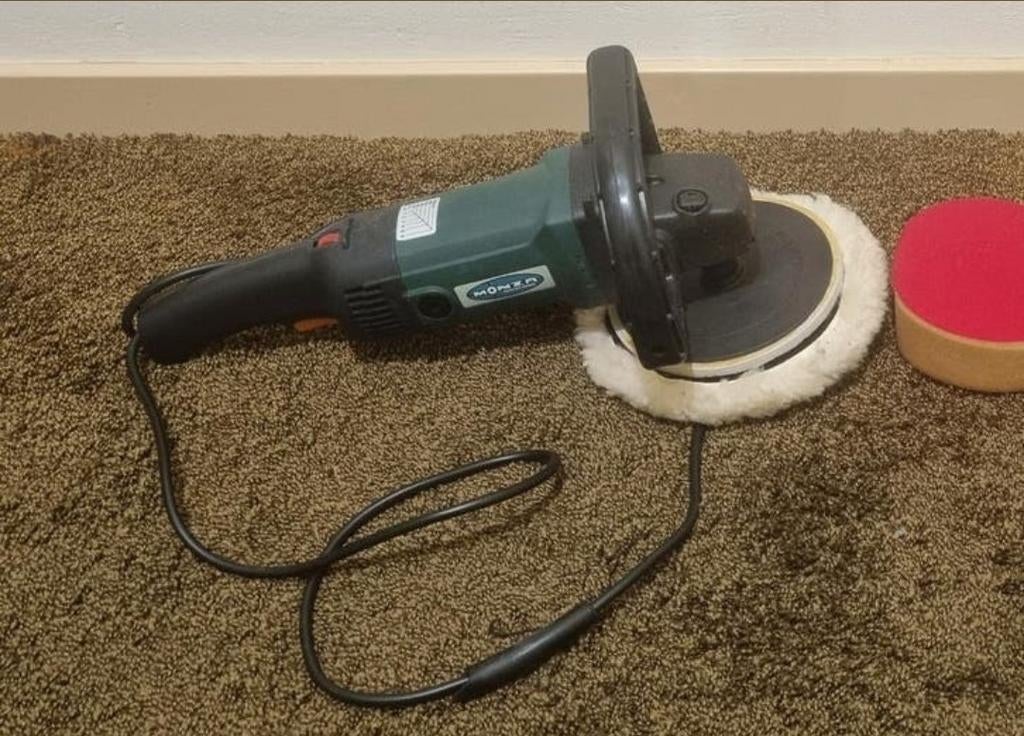 Polijst machine 1200w, Doe-het-zelf en Verbouw, Ophalen of Verzenden, Zo goed als nieuw, Minder dan 700 watt, Werkbankslijpmachine