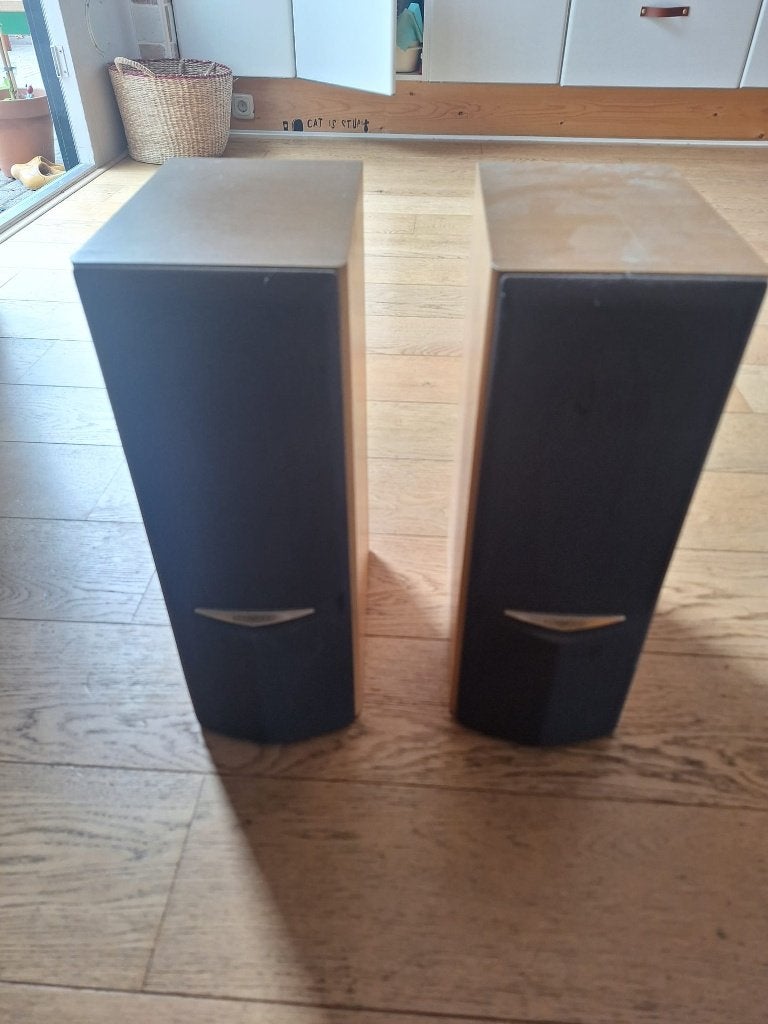 Kenwood LS-V120-W 2-Weg 3-Speaker Systeem (100W), Overige merken, Gebruikt, Speakerset, Ophalen of Verzenden