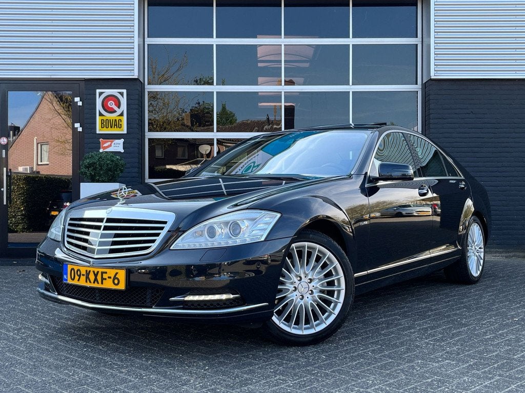 Mercedes-Benz S-Klasse 400 HYBRID, Night Vision, Massage, St, Auto's, Mercedes-Benz, Achterwielaandrijving, Gebruikt, Zwart, Leder
