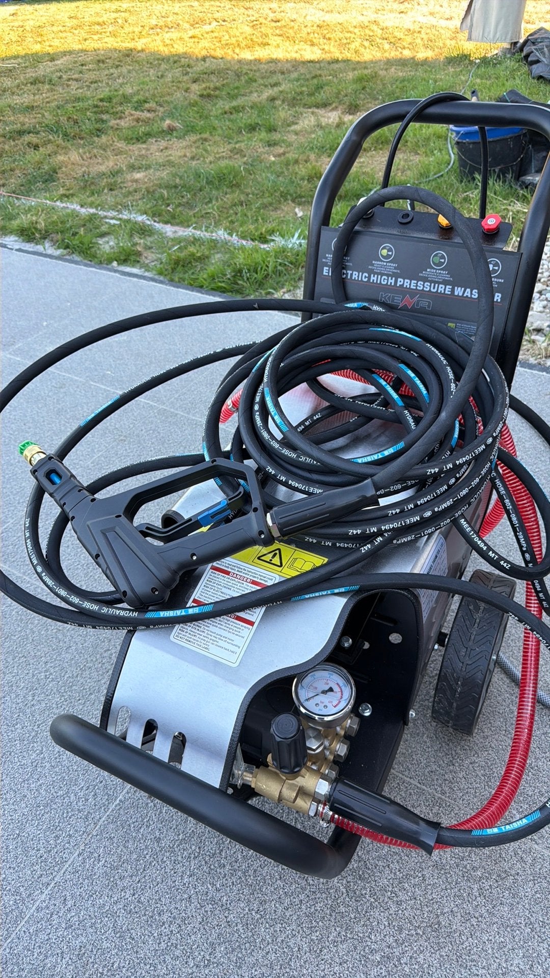 Professionele hoge drukreiniger, Ophalen, Nieuw, Elektrisch, Met regelbare waterdruk