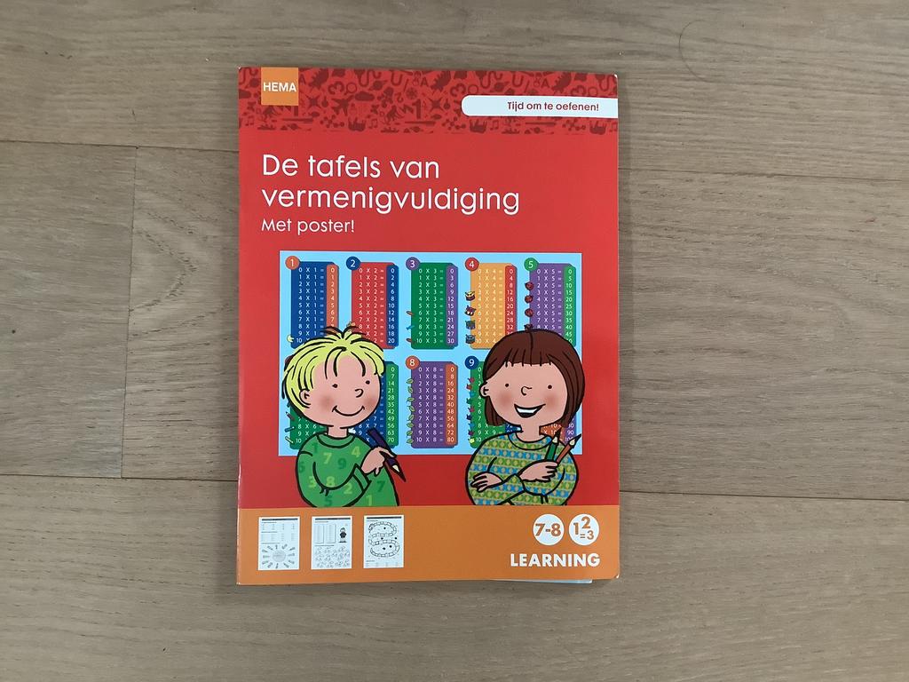 leerzaam boekje om te leren rekenen en vermenigvuldigen, Ophalen of Verzenden, Zo goed als nieuw, Non-fictie