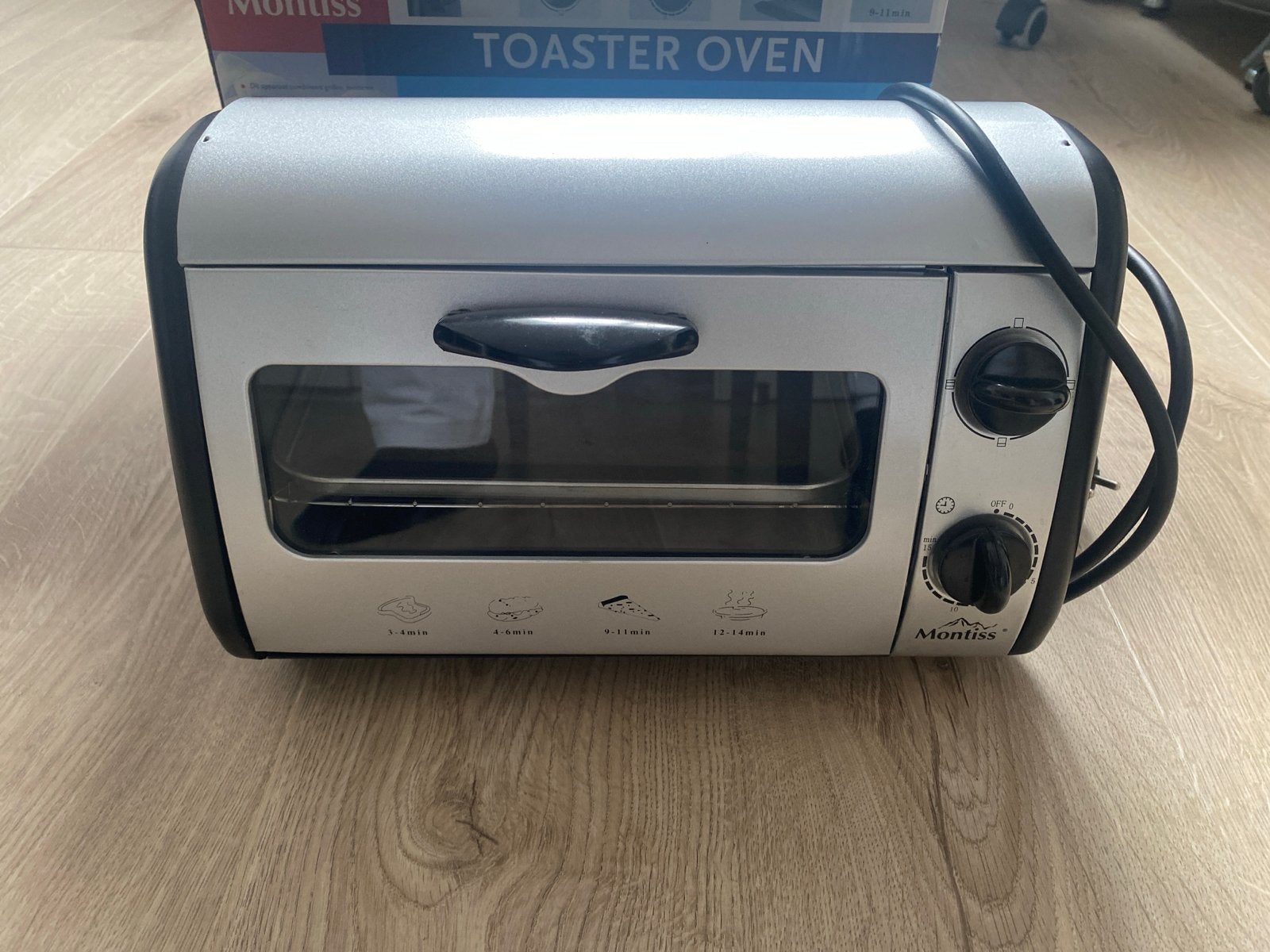 Montiss Toaster Oven - Compacte en veelzijdige mini-oven, Minder dan 45 cm, Ophalen of Verzenden, Vrijstaand, Mini-oven