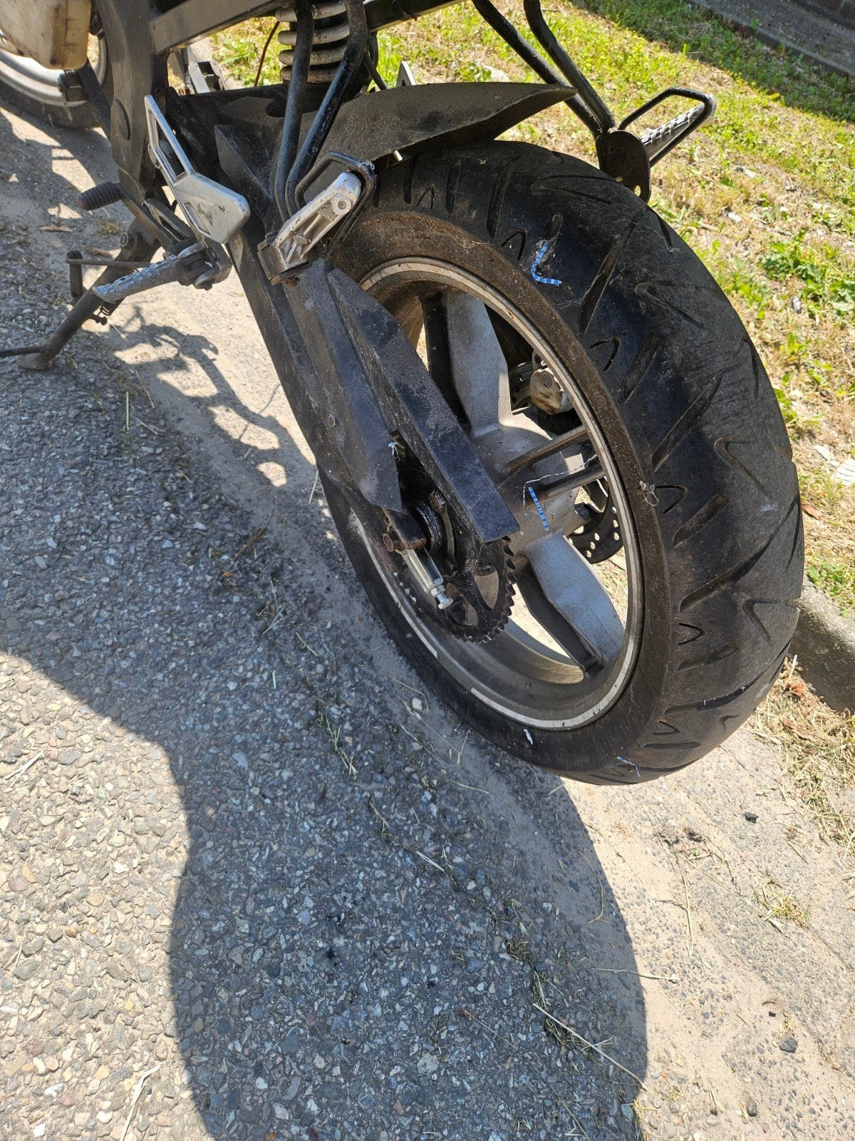 Yamaha TZR in onderdelen, TZR50 AM6 blok velg wiel kappen, Ophalen, 6 versnellingen, Gebruikt, Maximaal 45 km/u