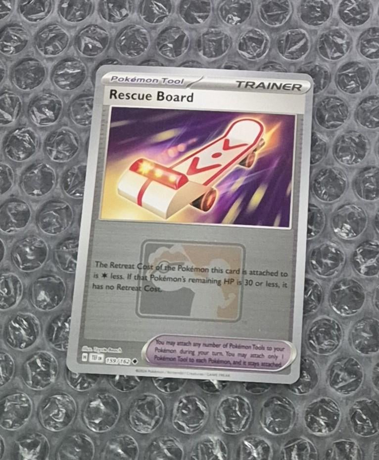 Rescue Board 159/162 Temporal Forces League Promo TEF, Ophalen of Verzenden, Zo goed als nieuw, Losse kaart, Foil