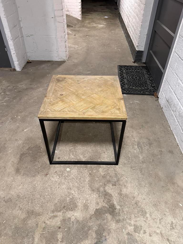 Side table, Ophalen of Verzenden, Zo goed als nieuw, 25 tot 50 cm, Rechthoekig