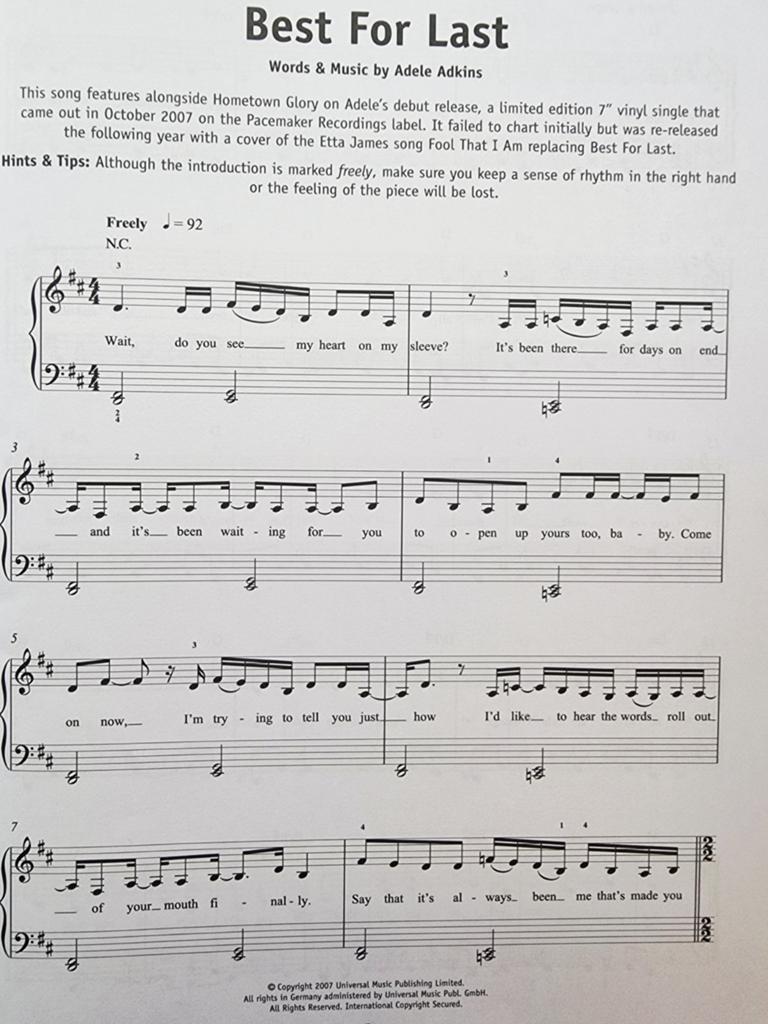 Really Easy Piano: Adele - 21 Adele Favourites Art8, Muziek en Instrumenten, Bladmuziek, Ophalen of Verzenden, Zo goed als nieuw
