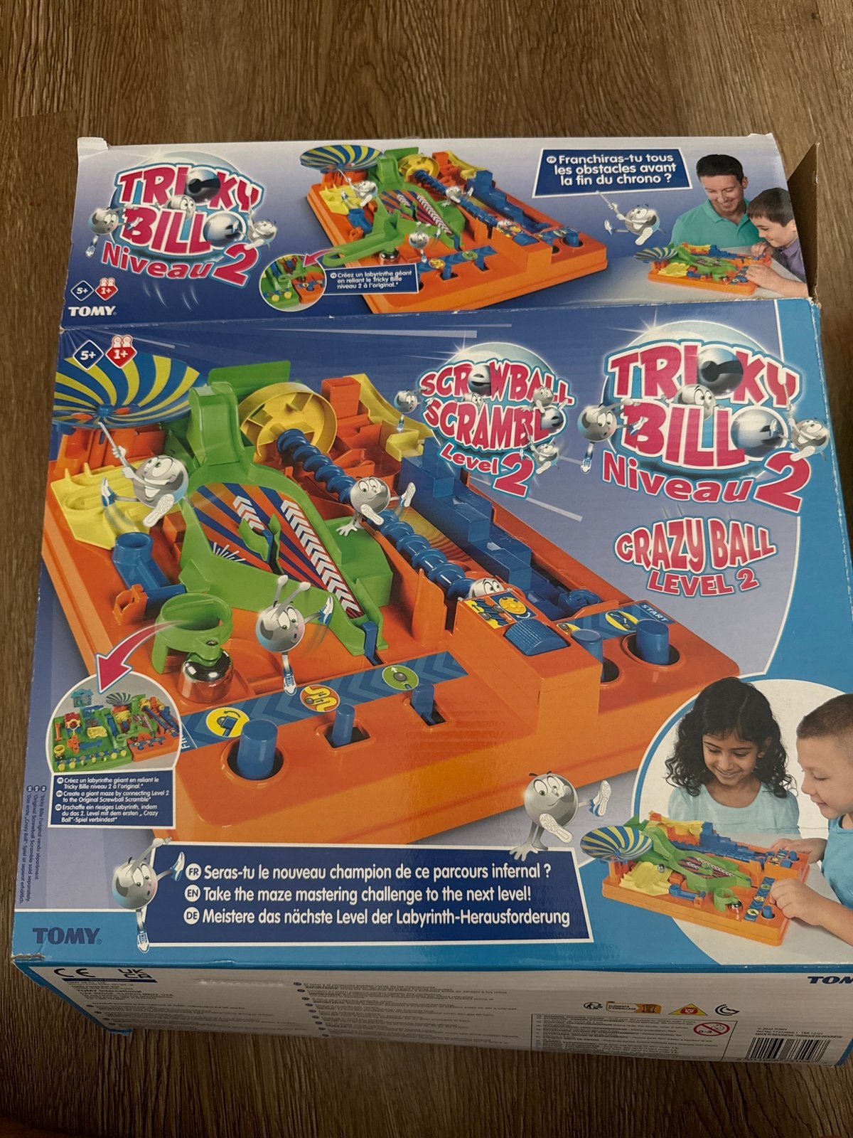 Tomy Tricky Bill / Screwball Scramble Level 2, Ophalen of Verzenden, Zo goed als nieuw, Jongen of Meisje