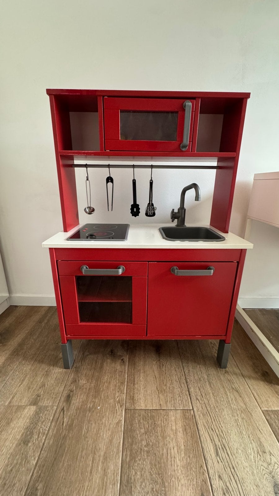 IKEA Duktig speelkeuken met accessoires, Ophalen of Verzenden, Gebruikt, Hout, Speelkeuken