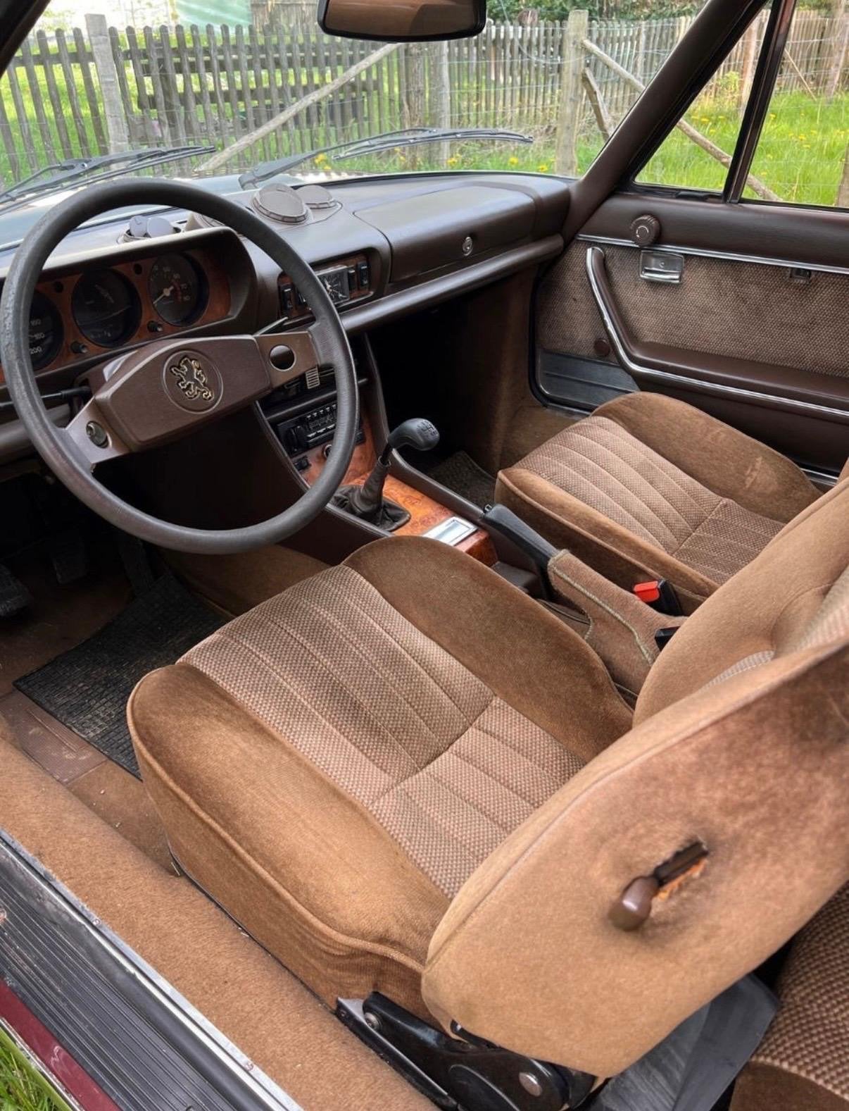 Peugeot 504 2.0 Coupé Injection 2.0 Inj. Bj. 1980 – Uniek, foto 12