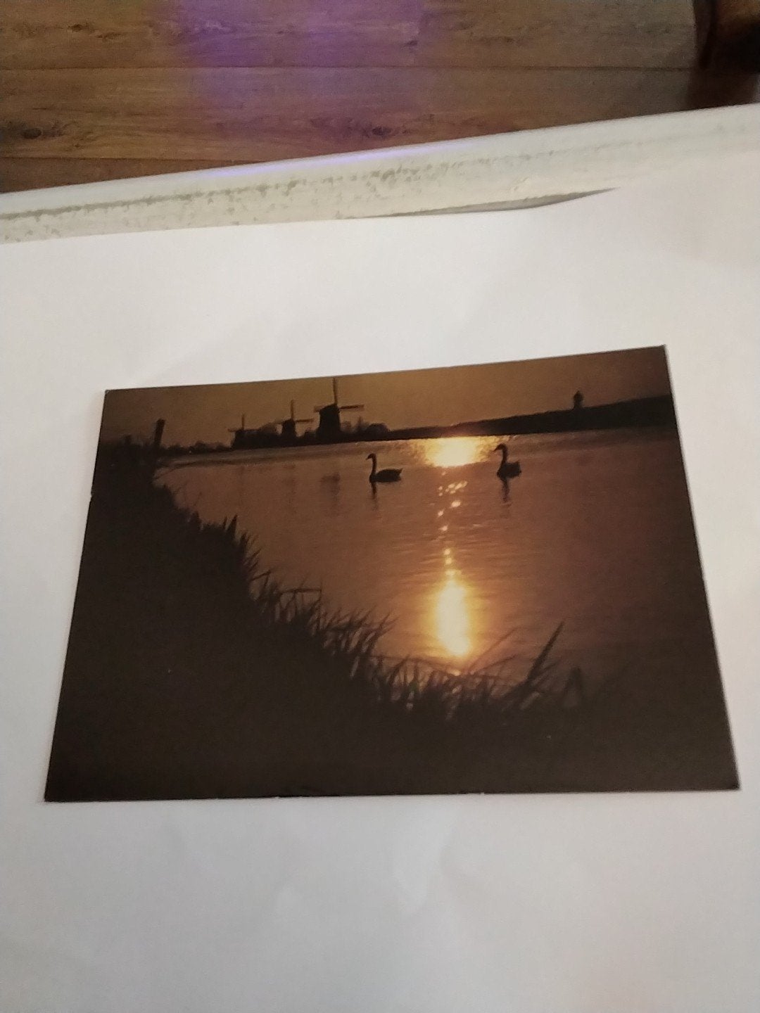 Ansichtkaart Rustenburg (NH) Molendriegang aan de Noorddijk, Ophalen of Verzenden, 1980 tot heden, Gelopen, Noord-Holland
