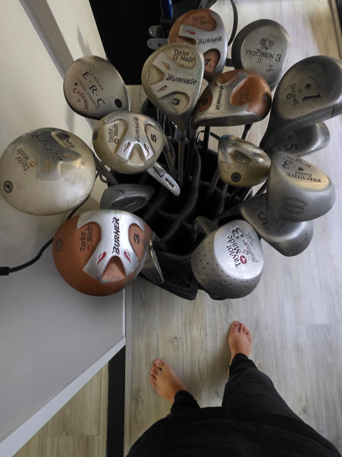 Complete golfset met tas en trolley - Ideaal voor beginners