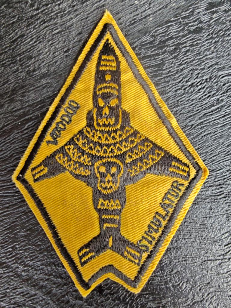 USAF F-101 Voodoo Patch, Ophalen of Verzenden, Landmacht, Nederland, Embleem of Badge