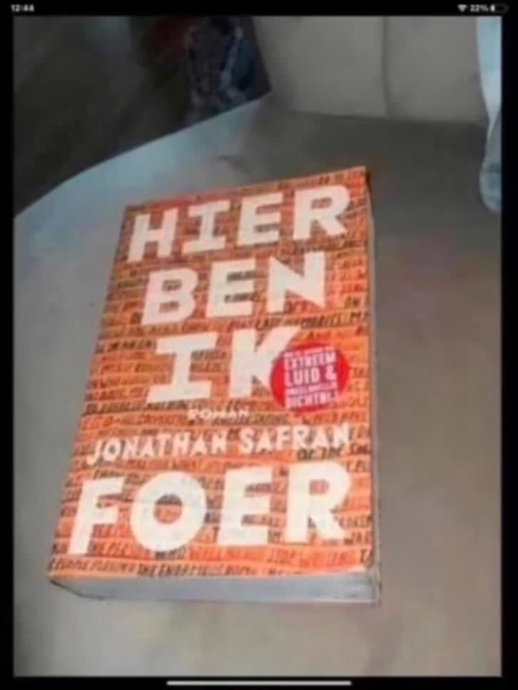 Hier ben ik, Verzenden, Zo goed als nieuw, Europa