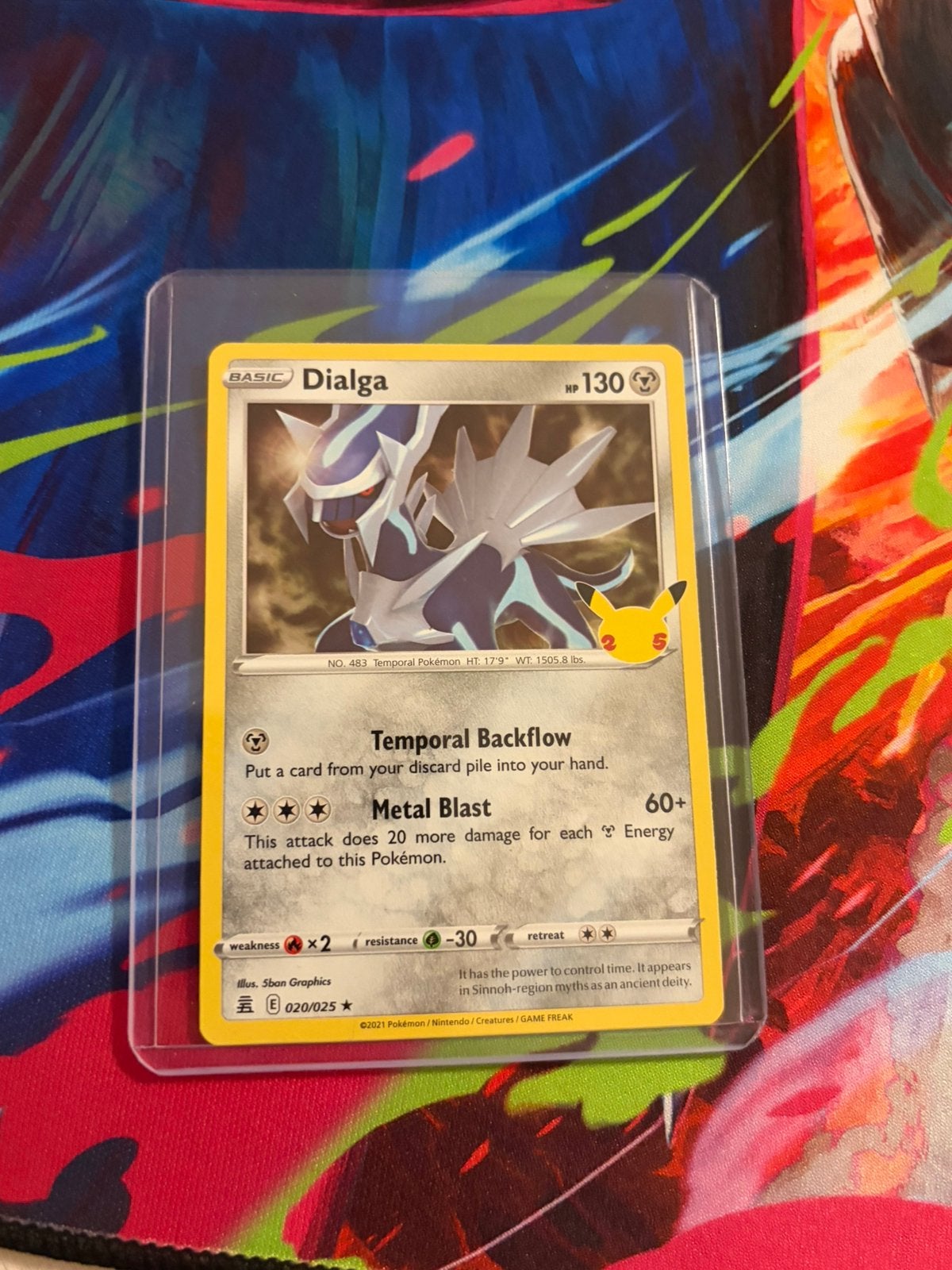 Dialga, Ophalen, Zo goed als nieuw