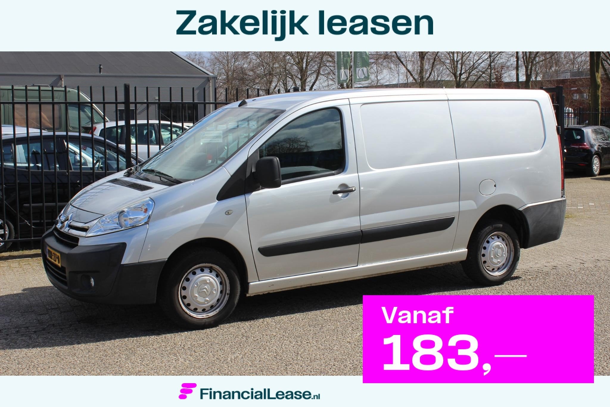 Citroen Jumpy 1.6 HDI L2 Citroen Jumpy, Auto's, Bestelauto's, Bedrijf, Lease, Financial lease, ABS, Airbags, Airconditioning, Alarm