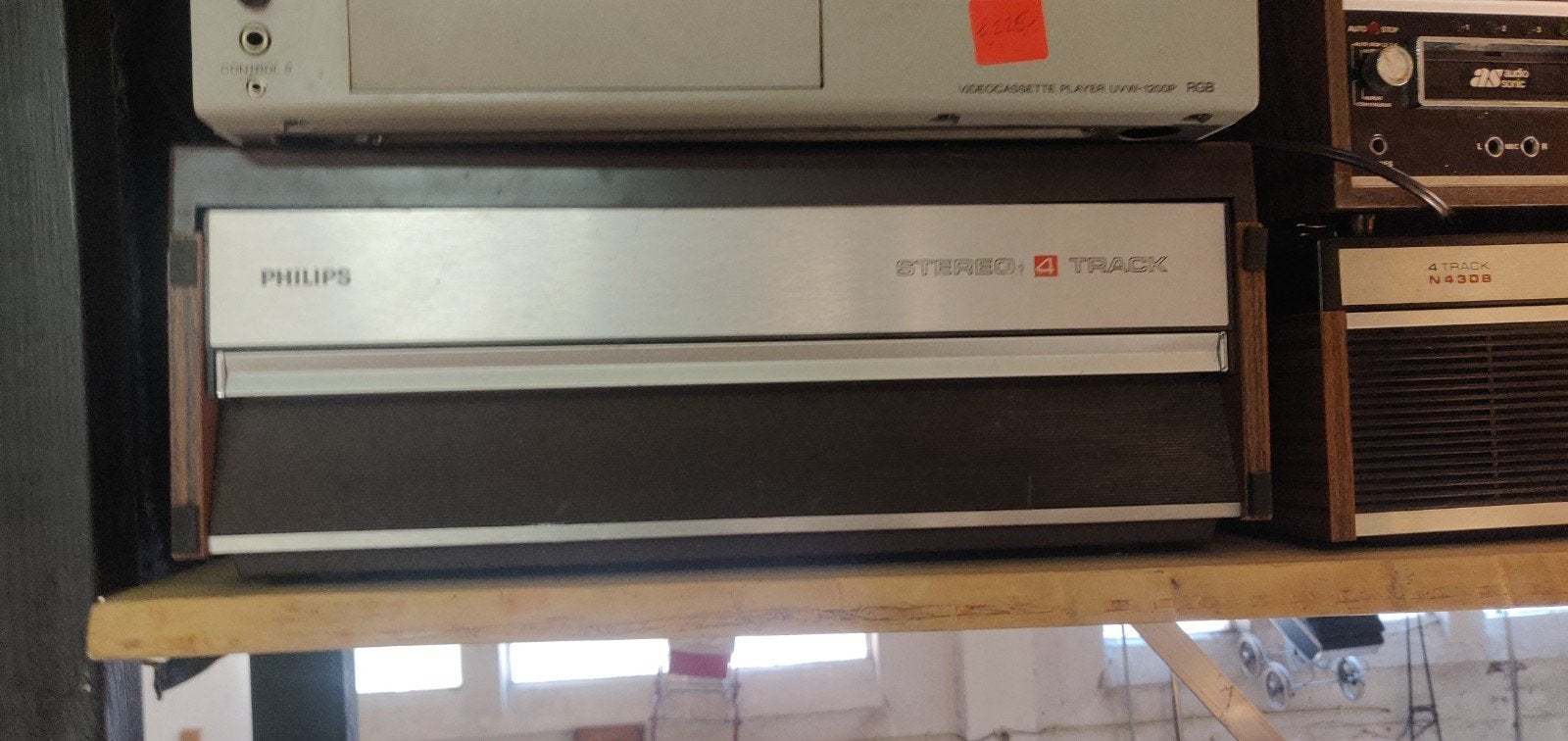 Philips Stereo 4 Track Bandrecorder, Ophalen, Bandrecorder