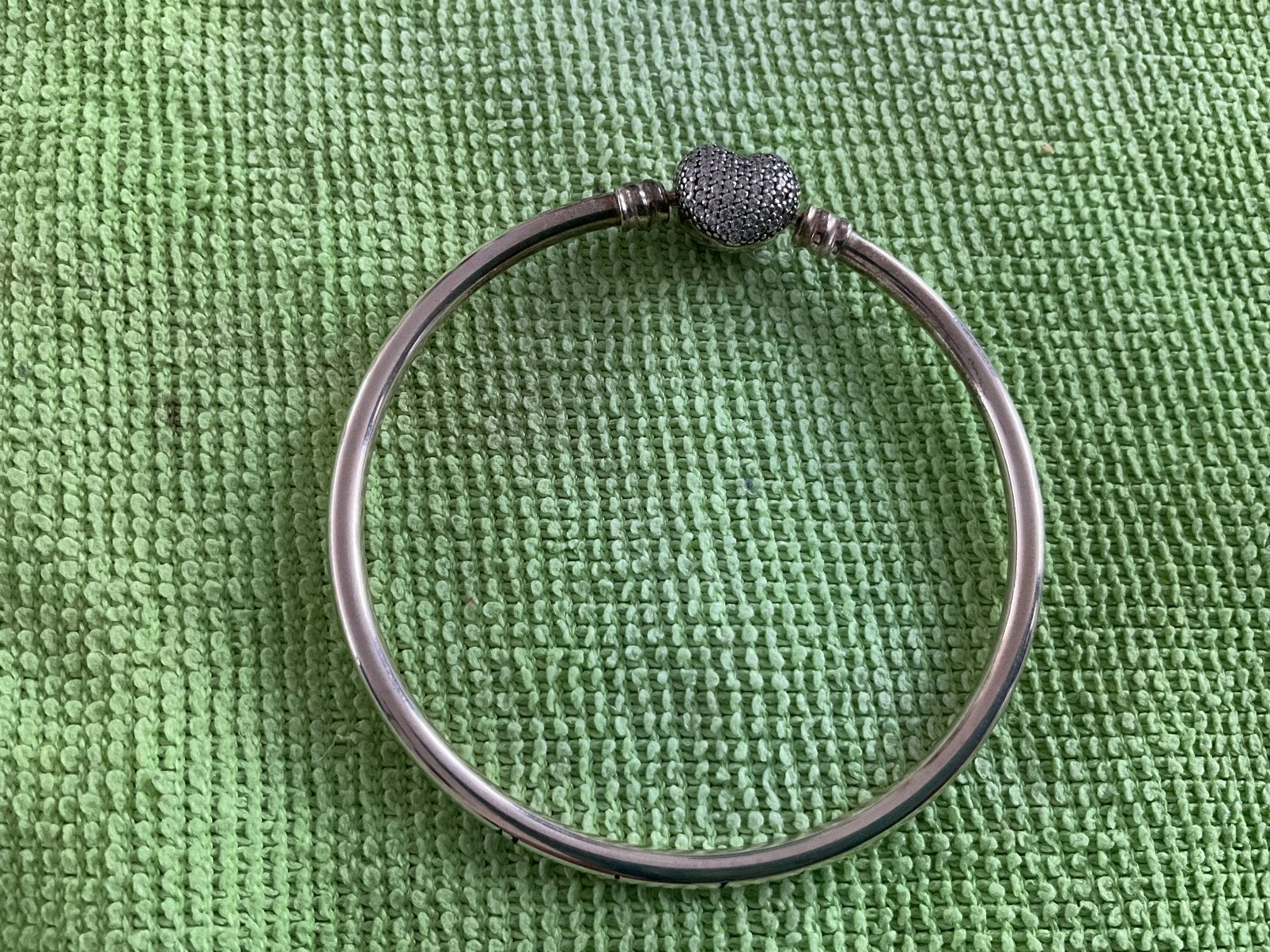 Pandora Armband 19 cm Hartjes sluiting met Zirkonia, Verzenden, Nieuw, Zilver, Pandora