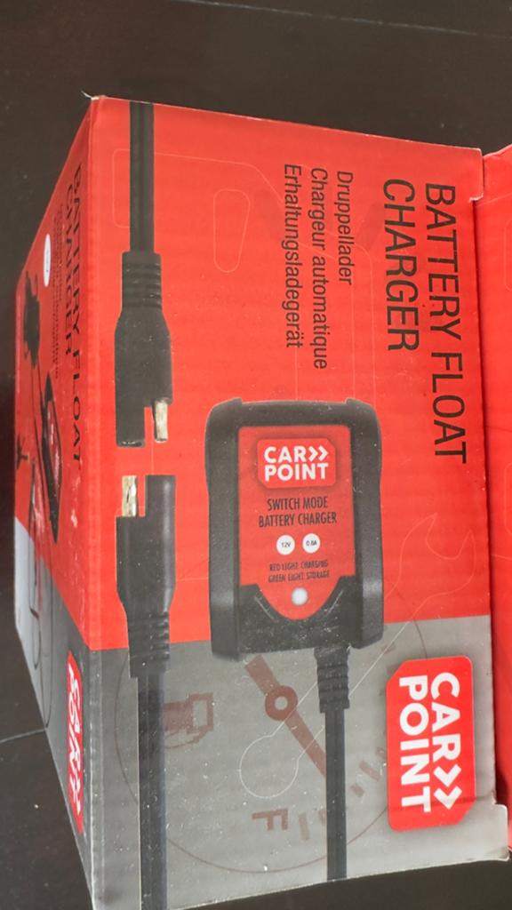 Carpoint Druppellader 12V - Batterij Float Charger, Ophalen, Nieuw, Universele onderdelen