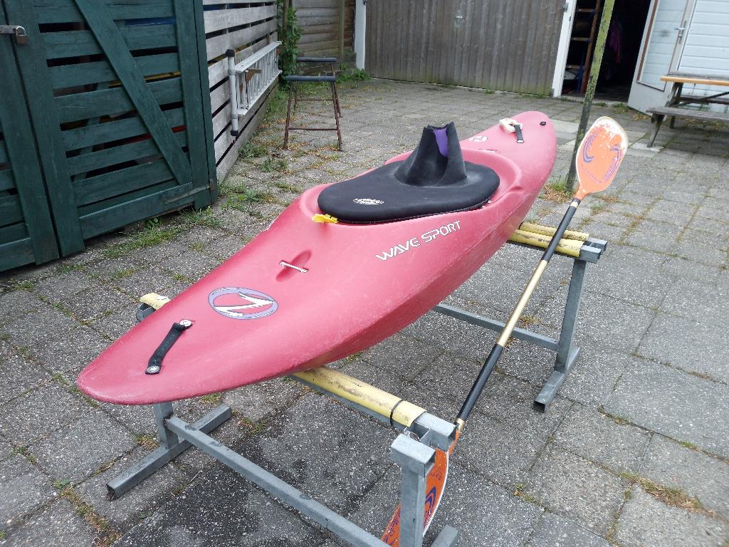 WaveSport Z wildwater kayak, Watersport en Boten, Kajaks, Ophalen, Gebruikt, 1-persoons