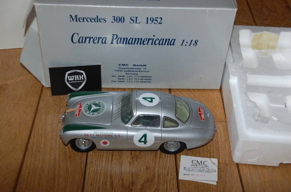 MERCEDES 300 SL PANAMERICANA #4 !! USED !! CMC M-023 WRH, Verzenden, Gebruikt, Auto, Overige merken