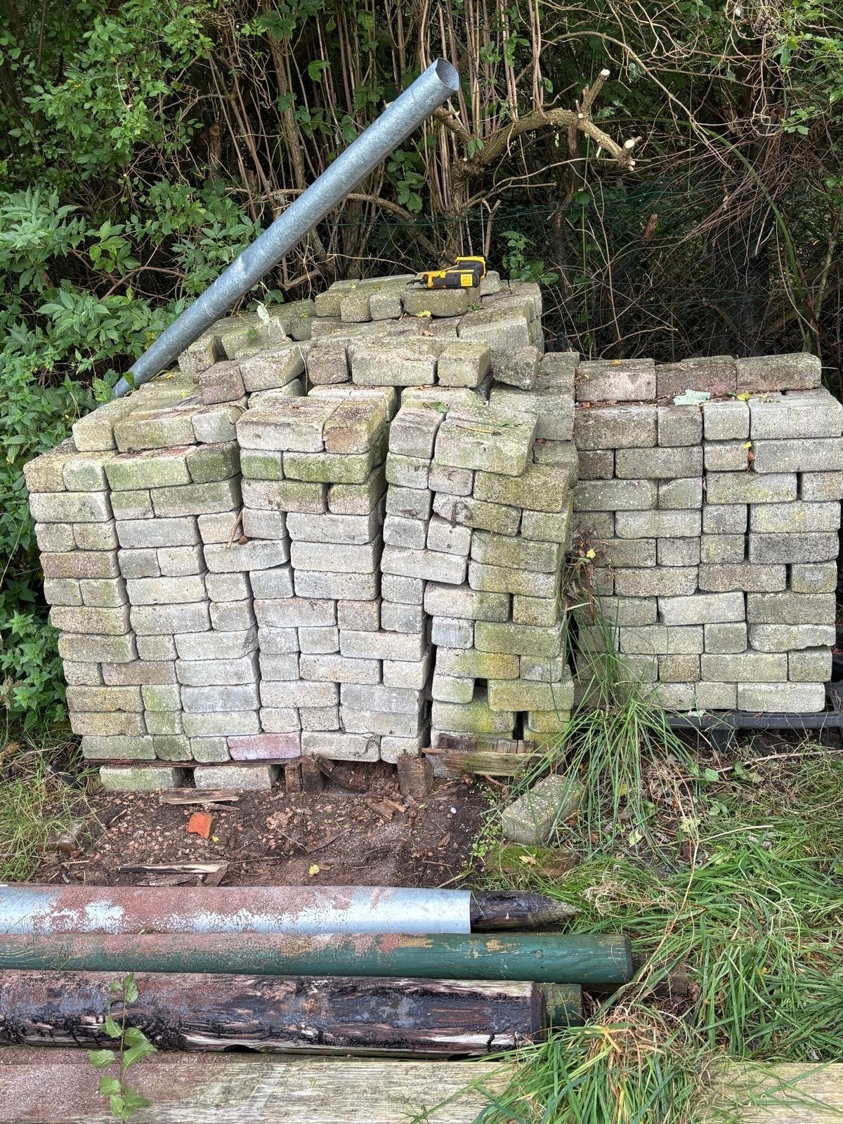 Gebruikte Bakstenen voor Tuin of Bestrating, Tuin en Terras, Ophalen of Verzenden, Gebruikt
