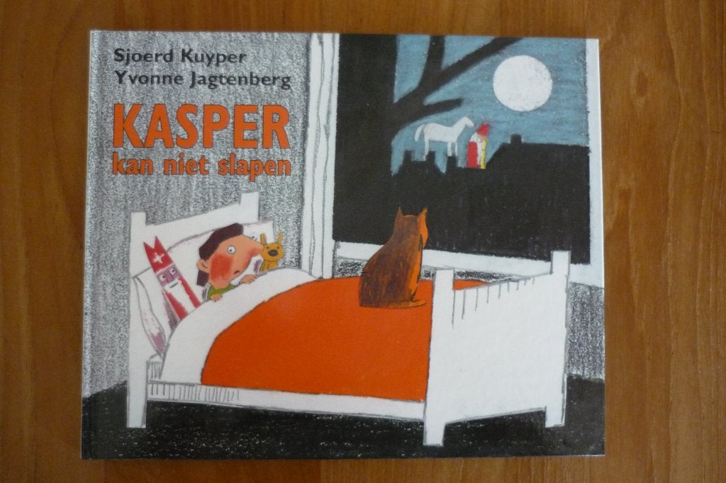 Sjoerd Kuiper ''Kasper kan niet slapen ''(Sinterklaasboeken), Ophalen, Fictie algemeen, Zo goed als nieuw, Sjoerd Kuyper