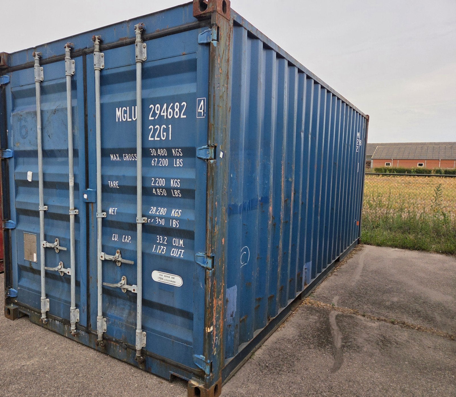 Zeecontainer 20 FT 6 Meter, Ophalen of Verzenden