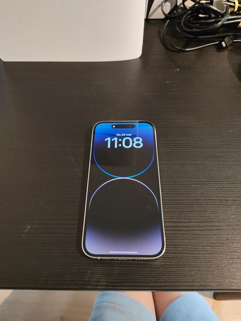 Iphone 14 pro | 128GB Silver, Ophalen, Zo goed als nieuw, Zilver, 128 GB