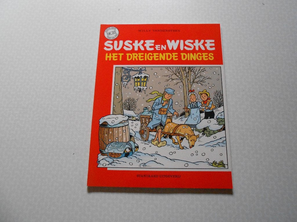 Suske en wiske 201 Het dreigende dinges 1985 1 ste druk., Willy Vandersteen, Eén stripboek, Nieuw, Ophalen of Verzenden