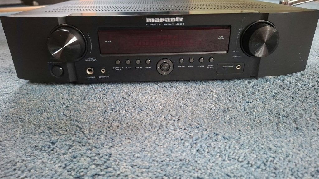 Marantz NR1402 AV-receiver, Audio, Tv en Foto, Gebruikt, 60 tot 120 watt, Ophalen, Marantz
