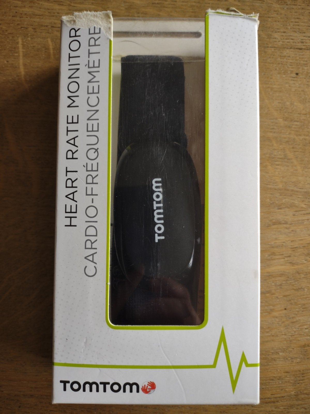 TomTom hartslagmeter met borstband, Sport en Fitness, Hartslagmeters, Ophalen of Verzenden, Gebruikt, Overige merken, Met borstriem