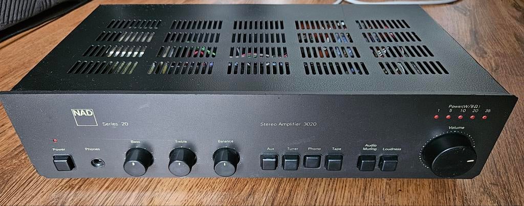 NAD 3020 Stereo Versterker - Klassieke Hifi Kwaliteit, Gebruikt, Ophalen, Overige merken, Minder dan 60 watt