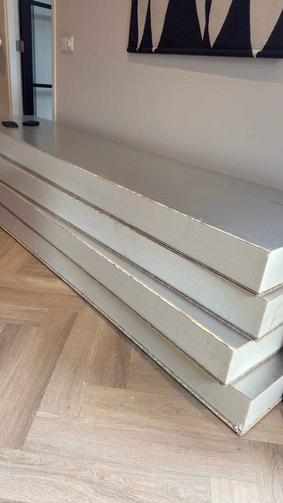 PIR + OSB isolatieplaten 2600x600x120mm+12mm, Ophalen, Dakisolatie, 12 cm of meer, Nieuw
