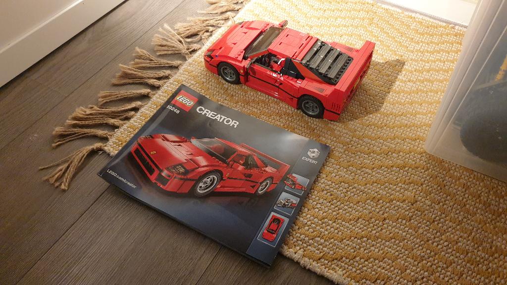 Lego 10248 Ferrari F40, Overige thema's, Lego, Ophalen of Verzenden, Zo goed als nieuw