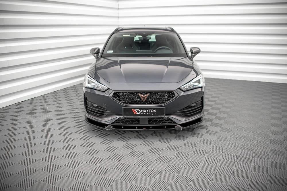 Maxton Spoiler Voorspoiler Lip Splitterr Voor Cupra Leon, Verzenden, Automotive Parts, A.parts@hotmail.nl, Trasmolenlaan 12 3447 GZ Woerden