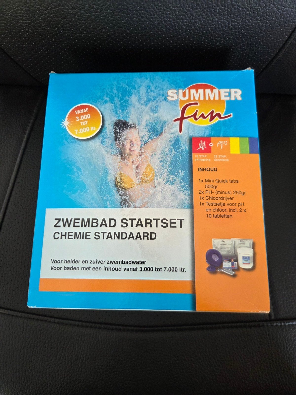 Zwembad Startset Chemie Standaard - Nieuwstaat, Tuin en Terras, Zwembad-toebehoren, Ophalen, Nieuw, Reinigingsmiddel