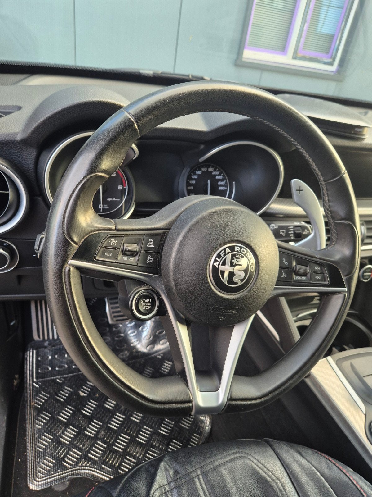 Alfa Romeo Stelvio 2.2 JTD AT 160pk 4WD 2019 Grijs, Auto's, Automaat, Zwart, 4 cilinders, 160 pk